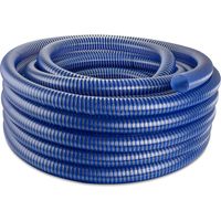1 Rouleau Tuyau Spiralé, PVC-U Renforcé, Diamètre 25mm, Résistant UV, Pour Pompe Jardin