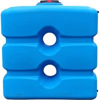 Cuve 1000l Aérienne De Récupération D'eau - Réservoir Compact Bleu - Elbi Cpn1000