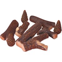 Troncos decorativos de fibra cerámica para chimenea. Pack de 9 uds