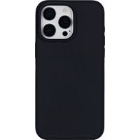 Custodia eSTUFF Infinite Riga per iPhone 15 Pro Max, nera. Materiale: 51% PC riciclato, 25% silicone riciclato, ES67120028