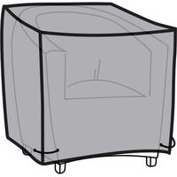 Copertura per sedia - DKD Home Decor - Nero/Grigio scuro - Alluminio - Poliestere - 1 pezzo