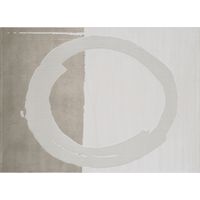Tapis gris à motif circulaire 160 x 230 cm SYDNEY