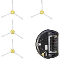 Set Di Spazzole Laterali Di Ricambio Da 4 Pezzi Per Accessori Per Aspirapolvere Robot Irobot Serie 800 900 850 860 870 871 880 890 960 980