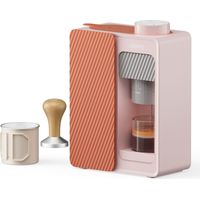 Ciarra Bloom Box Macchina da Caffè Portatile Espresso 15 Bar Doppia Alimentazione (Rete & Batteria) Serbatoio 180 ml Compatta e Nomade CBPCM551-P