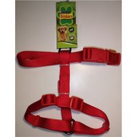 Rotes Nylongeschirr für Hunde – Größe ML – Friskies Purina