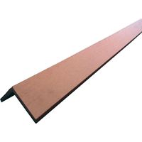 WPC-Eckprofil Rotbraun 6x6x270 cm für Fassadenverkleidung