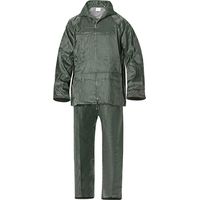 Wasserdichter grüner Nylon-Wasseranzug Größe 7-L