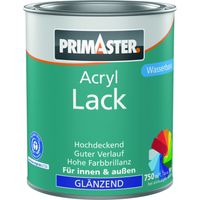 Primaster Acryl Lack cremeweiß glänzend 750 ml Acryl Lack