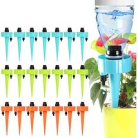 ZOLGINAH Arrosage Goutte à Goutte, Goutteurs Arrosage Goutte Goutte, 21 Pcs Irrigation Goutte à Goutte avec SystèMe D'Arrosage à LibéRation Lente pour Les Plantes D'IntéRieur Et D'ExtéRieur