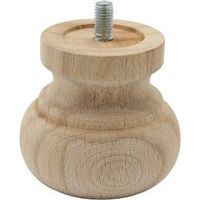 Piede Grezzo Con Vite Sagomata Mm.90X80