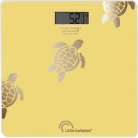 PESE PERSONNE VERRE USB-R TORTUES SABLE 180 KG/100G LITTLE BALANCE - 8731