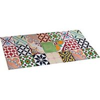 Vinylteppich Mosaikfarbe 50x110cm