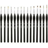 Detail Paint Brushes Set 10pcs Miniature Brushes For Fine Detailing & Art Painting - Acrylic, Watercolor,oil,models, Warhammer 40k.