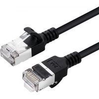 Cavo di rete Microconnect V-FTP6A0025S-slim nero 0,25 m Cat6a U/FTP