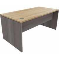 Bureau droit individuel pieds panneaux Serenity