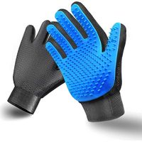 Cat Grooming Glove - Dog Wash Mitt - Perfect for Dogs and Cats, Horses, One for Each Hand