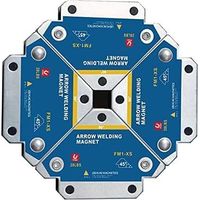 Aimant Soudure Angle, 4 PCS Soudure Aimant Force de Maintien 13kg de Soudure Equerre de Support Positionneur Magnétique 45 Ḟ 90 Ḟ 135Ḟ Outils de Localisation Auxiliaires Multi-Angles