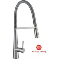Crolla 598 CR Masterchef Rubinetto Cucina Miscelatore flessibile con Doccia Mono Splitgetto Mono Splitcomando colore Cromo