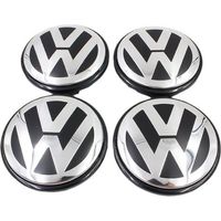 Satz mit 4 originalen Radkappen für Aluminiumfelgen, 65 mm
