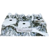 My Village Base Dolomiti per Villaggio Natalizio e Presepe 78x38x29cm