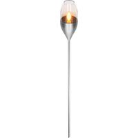 Kynast Lámpara solar LED de jardín antorcha 112 cm