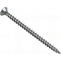 Vis bois tête fraisée Pozidriv 6 x 90 mm INOX A2 - Boite de 100 pcs - Fixtout VAFC06090A2