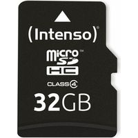INTENSO MicroSDHC Card, 32 GB, CLASS 4,
