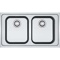 Franke SRX 620-86. Tipo di lavello: Lavello ad incasso, Forma del lavandino: Rettangolare, Materiale del lavandino: Acciaio inox. Larghezza: 860 mm, Profondità: 500 mm, Larghezza del... - 101.0356.666
