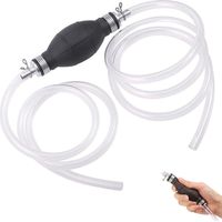 Pompe à carburant universelle, pompe d'aspiration avec tuyau d'aspiration, pompe à carburant manuelle pour essence