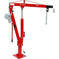Varan Motors - NEPTC-02-2 Hebekran 450kg für Anhänger , Pick-Up, Ladeklappe mit Seilwinde