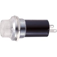 Sedeco B-114 TRANSPARENT Standard Signalleuchte mit Leuchtmittel Klar 1 St.
