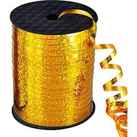 500 Yards Blue Crimped Curling Ribbon Shiny Metallic Balloon String Roll Gift Wrapping Ribbon for Party Festival Art Craft Decor Florist Flowers Decoration