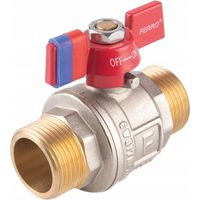 Ferro KFPN1 Vanne à boule chrome 1/2 pouce durable