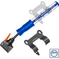 Mini pompa telescopica WADFOW da 5,5 bar, pressione massima 80 Psi, compatibile con valvole Schrader, Presta e Dunlop