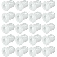 Cyclingcolors – Lot de 20 manchons d'écartement en plastique – Filetage intérieur M4 – Longueur 7,5mm – Pour trou de 5mm – Fixation meuble