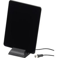 Antenne TNT/TNT2 active - Auvisio - Réception Full HD - Amplification de signal jusqu'à 44 dB - Filtre 4G (LTE)