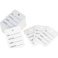(Blanc 35mmx50mm) 1000PCS Étiquettes de Prix Étiquettes de Magasin pour Vêtements, Étiquettes de Marquage