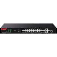 Ip-Com Switch G1128p-24-410w 26p Gigabit Base-t+2p Base-x Sfp Cloud Managed Poe Budget Tot. 370w