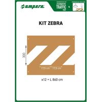 A.M.P.E.R.E. Schablonenset Schablonen KIT Zebra