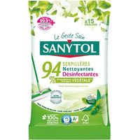 Serpillère Sanytol Eucalyptus Menthe Nettoyage Et Désinfection Efficaces - Sanytol