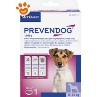 Virbac Dog Prevendog Collari 60 cm 0-25 Kg - Confezione 1 Collare - Antiparassitari CANE