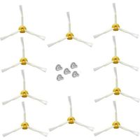 Brosse Latérale pour iRobot Roomba Série 500 600 - Lot de 10, Brosse à 3 Bras