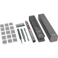 MINI CACCIAVITE DI PRECISIONE A BATTERIA CON INSERTI CARDINALE 3,7 V - 72 pezzi