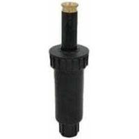 Arroseurs de pulvérisation, arroseurs escamotables réglables à 360 degrés, buse d'irrigation rétractable Automatique, système d'arrosage pour pelouse, 1 pièces (360 degré),noir