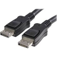 StarTech.com Cable de 50cm DisplayPort 1.2 - Cable DisplayPort 4K x 2K Ultra HD Certificado por VESA - Cable Corto DP a DP para Monitor - con Conectores DP con Pestillo