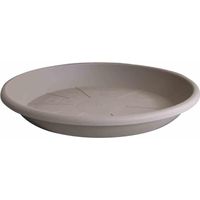 euro3plast UNTERSETZER „Medea“ 52cm Blumenuntersetzer Pflanzenuntersetzer Taupe