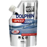 Mastic de finition autonivelant Dolphin Speed Glaze Bleu 440ml UPOL