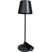 Imperia Lampada da tavolo led ricaricabile dimmerabile Thelma 3CCT 3W 280lm nero