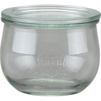 Tulpe-Glas "Cucinare" Rundrand 580 ml Weck-Glas, Rundrand-Deckel