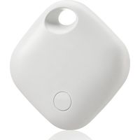 Android Smart Tag, Rechargeable Smart Tag, Compatible avec Google Mon Appareil Trouver l'application Android Uniquement pour Clés, Bagages, Valise, Portefeuille, Blanc